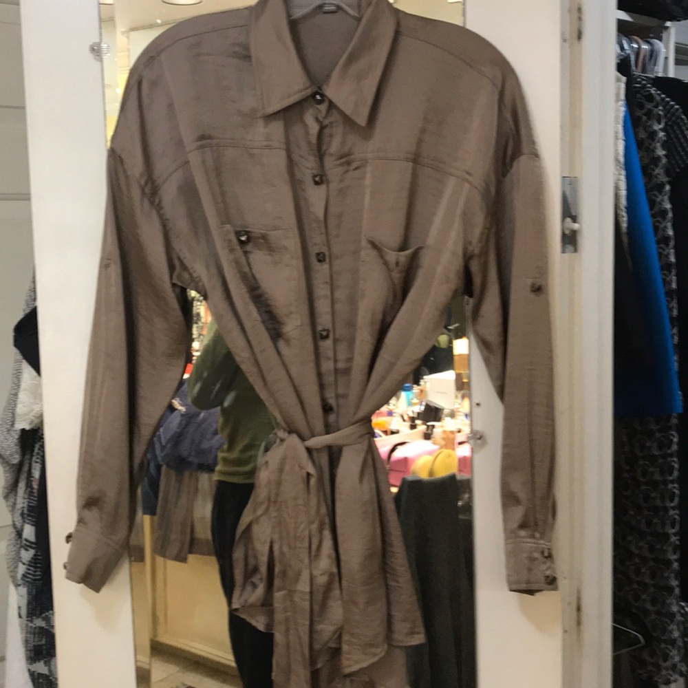 Shirt bottom down shirt like tunic